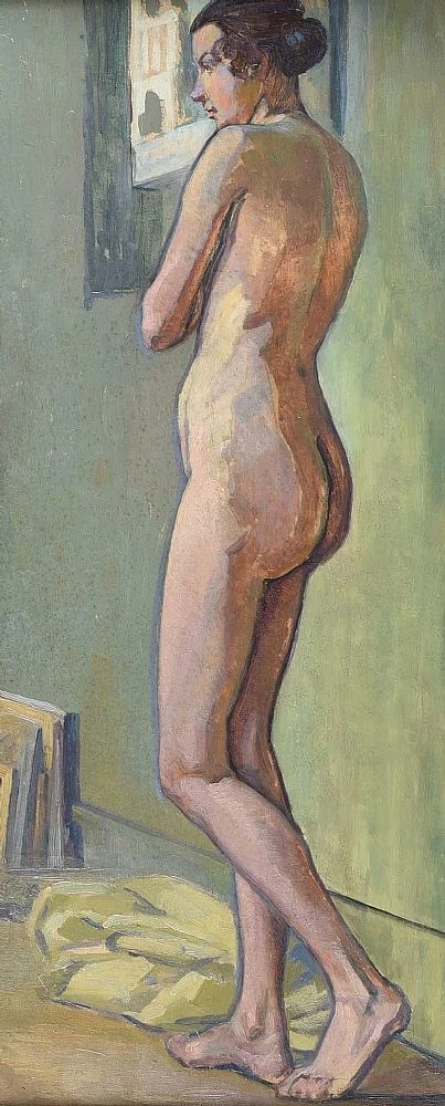 Nudo di donna in piedi